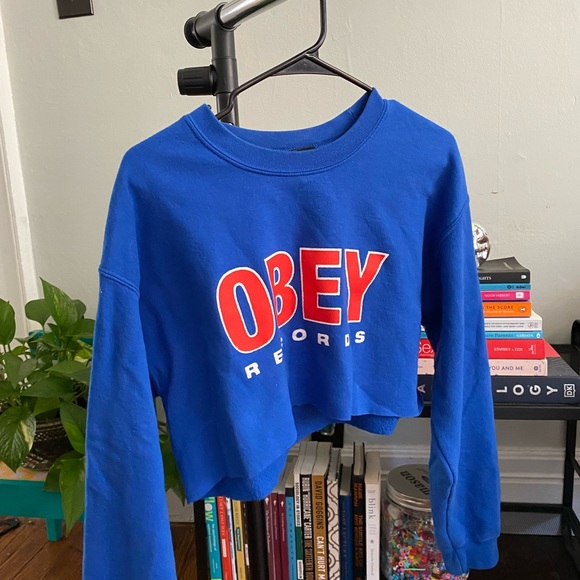 Obey Other - Obey Cropped Crew Neck